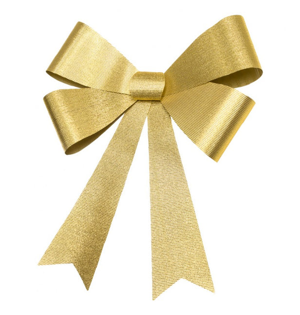 Lazo dorado grande 86cm