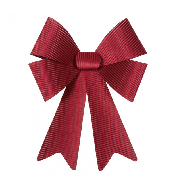 Terciopelo con Lazo Rojo Burdeos 66cm