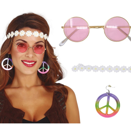 Set Hippie Flor 3 piezas