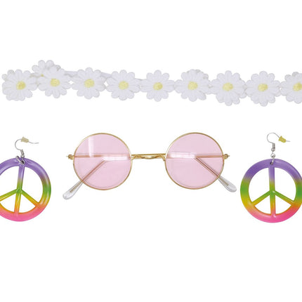Set Hippie Flor 3 piezas