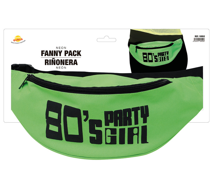 Bolso verde Hip Girl 80'S Party
