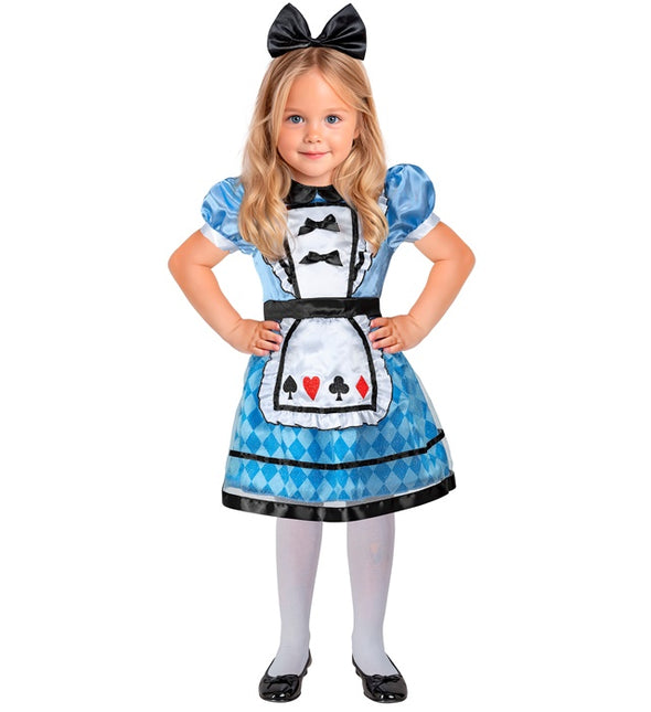 Disfraz de Niña del País de las Maravillas Azul