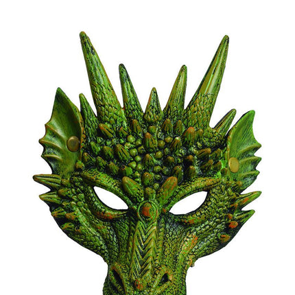 Halloween Media Máscara Dragón