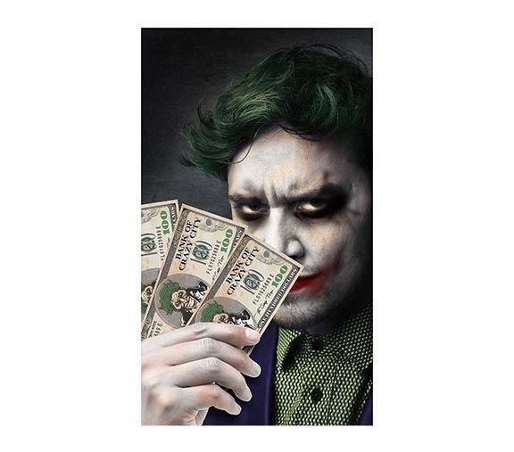 Billetes falsos de Halloween 15cm