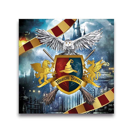 Servilletas Harry Potter 33cm 12uds