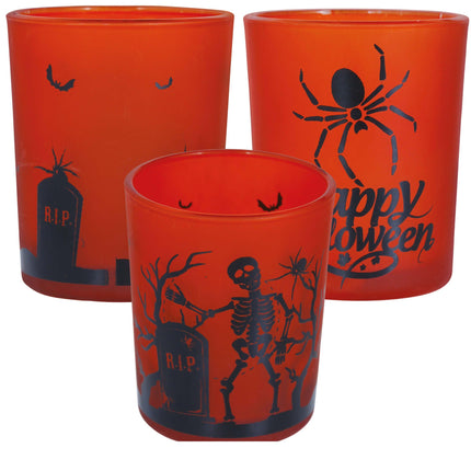 Tazas Naranja Feliz Halloween