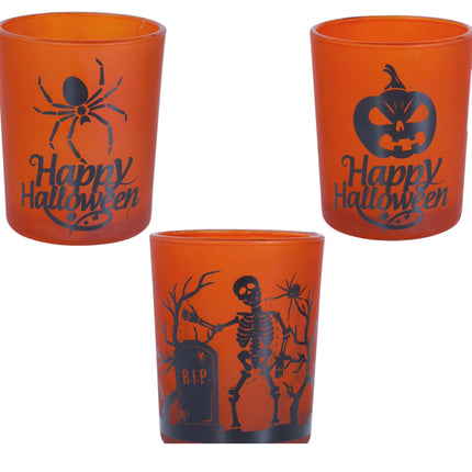 Tazas Naranja Feliz Halloween