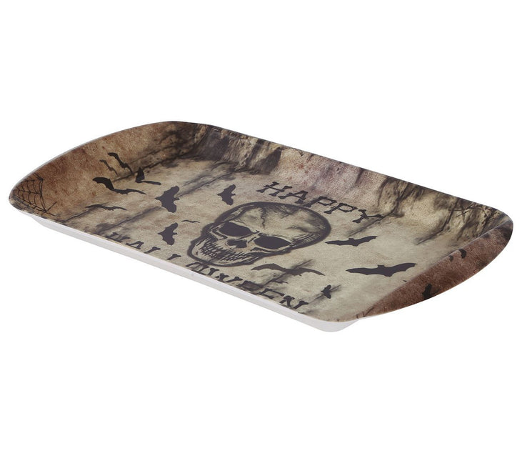 Bandeja Calavera Halloween 39cm