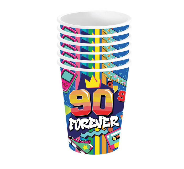 90 Vasos 240 ml 6 uds.