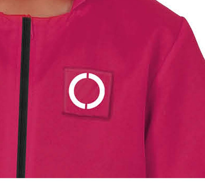 Traje Calamar Rojo Rosa