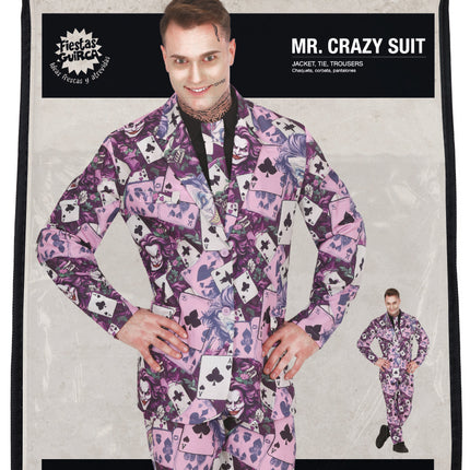 Disfraz de Halloween Sr. Loco para hombre