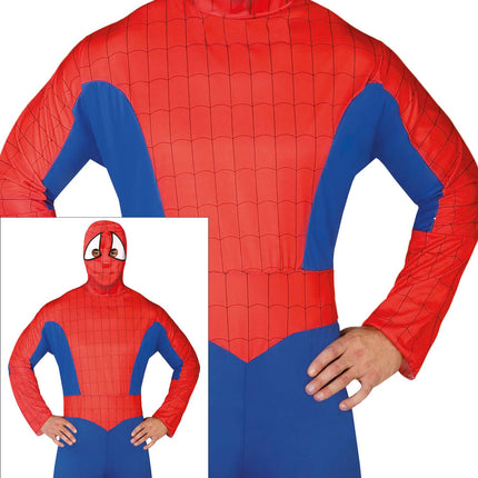 Disfraz Spiderman Rojo Azul Hombre