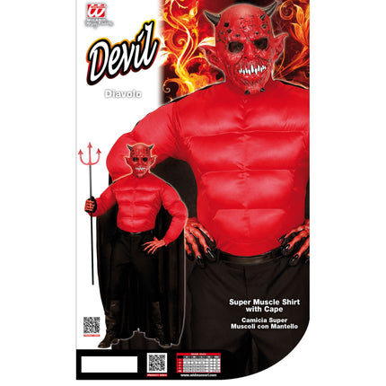 Disfraz de Halloween Súper Diablo para Hombre