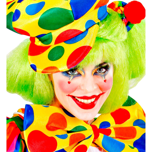 Set de maquillaje de payaso 6 piezas