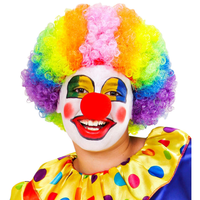 Set de maquillaje de payaso 6 piezas