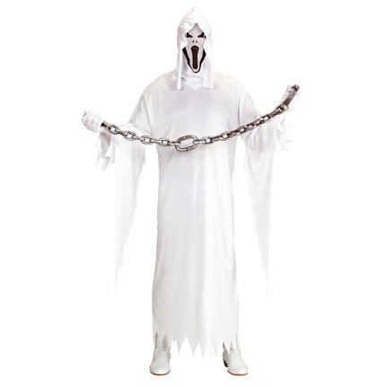 Disfraz de Fantasma Blanco 2 piezas