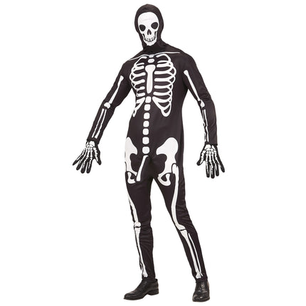 Disfraz Halloween Hombre Esqueleto 3 piezas