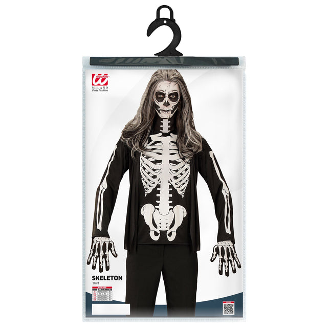 Camiseta Halloween Esqueleto