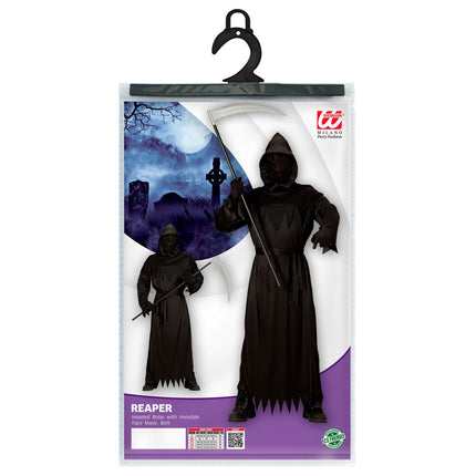 Disfraz de Halloween de Sepulturero Negro para Hombre