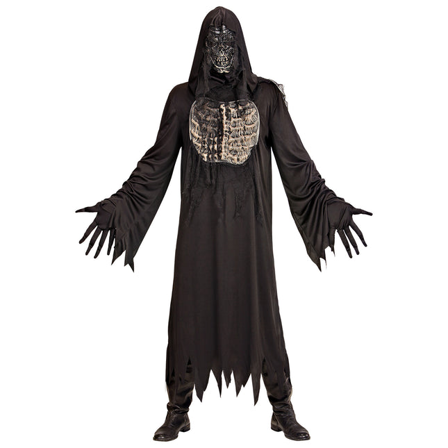 Disfraz Halloween Espiritu Negro Hombre
