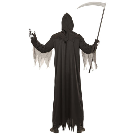 Disfraz de Halloween Esqueleto de la Parca para hombre