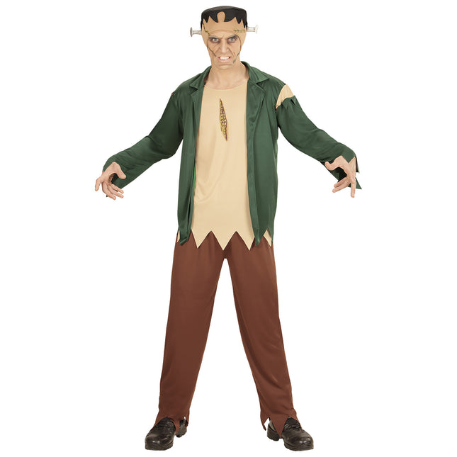 Disfraz de Halloween Zombie Verde para Hombre