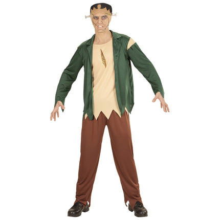 Disfraz de Halloween Zombie Verde para Hombre