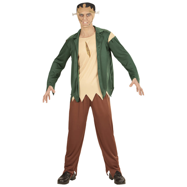 Disfraz de Halloween Zombie Verde para Hombre