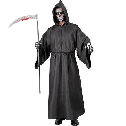Disfraz de Halloween de Parca Flaca 2 piezas para hombre