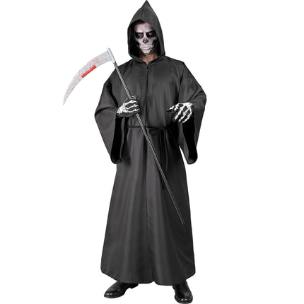Disfraz de Halloween de Parca Flaca 2 piezas para hombre
