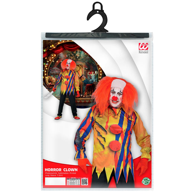 Camisa de Halloween Payaso para hombre