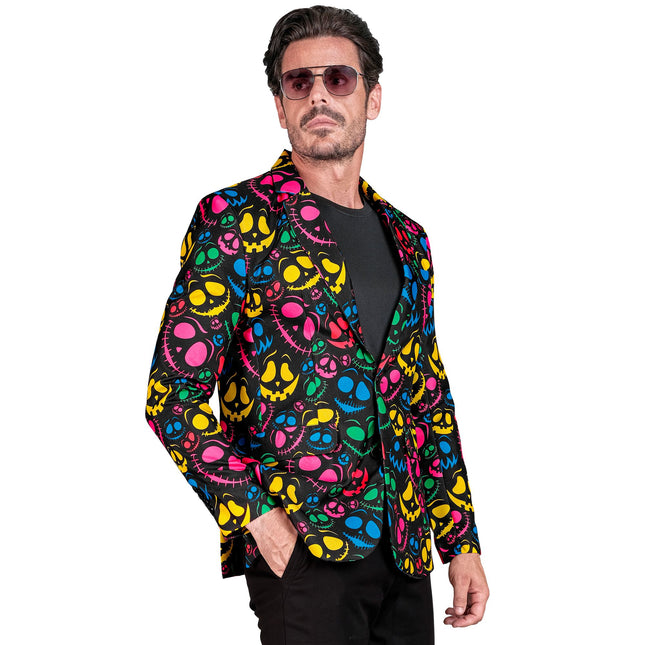 Chaqueta Halloween Hombre Fantasmas
