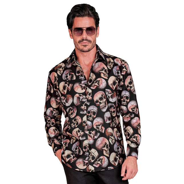 Blusa de Halloween Calavera para hombre