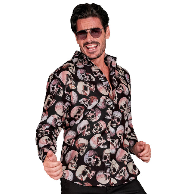 Blusa de Halloween Calavera para hombre