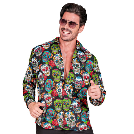 Blusa Día De Los Muertos Hombre