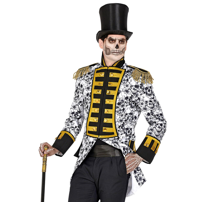 Chaqueta Halloween Hombre Calaveras