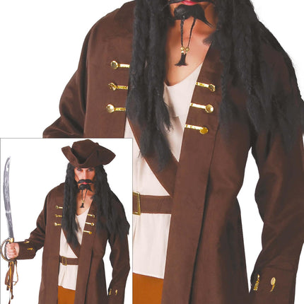 Disfraz de Pirata Marrón