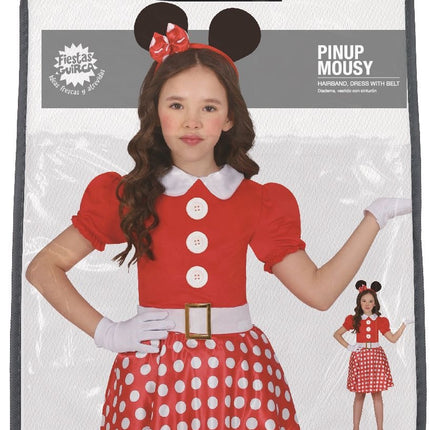 Disfraz de Minnie Mouse Niña