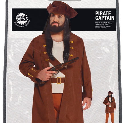 Disfraz de Pirata Marrón