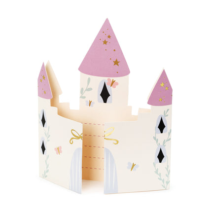 Invitaciones Princesas 12.5cm 6pcs