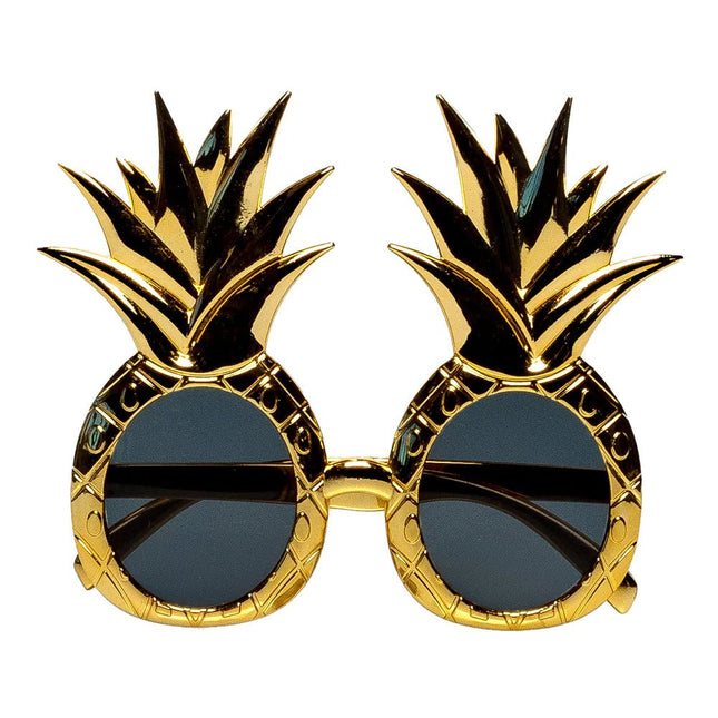 Ananas Bril Goud van Boland koop je bij Partywinkel