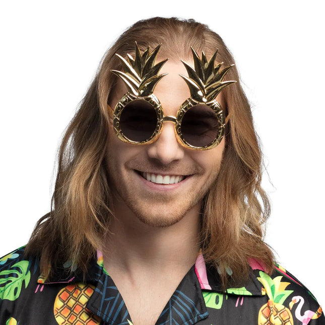 Ananas Bril Goud van Boland koop je bij Partywinkel