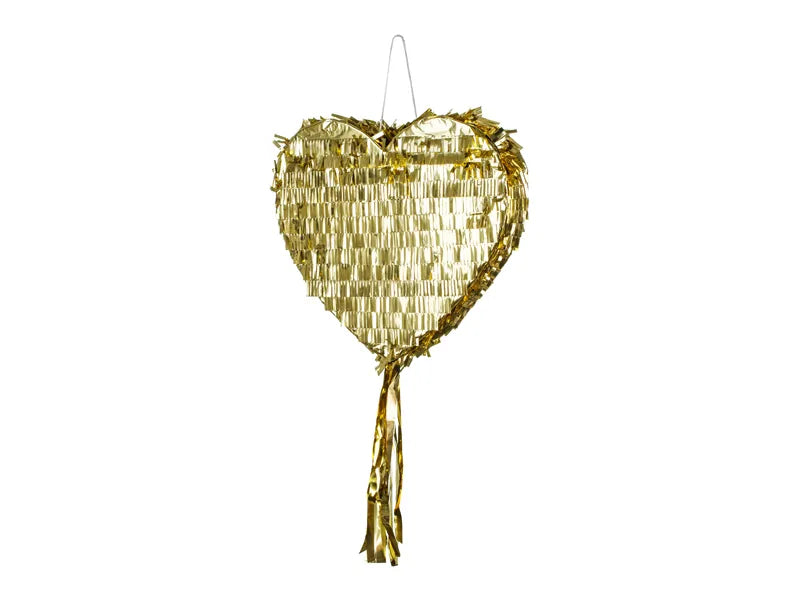 Piñata Corazón Oro 36cm