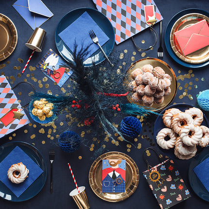 Tarjeta de felicitación Llavero Superhéroe 16cm