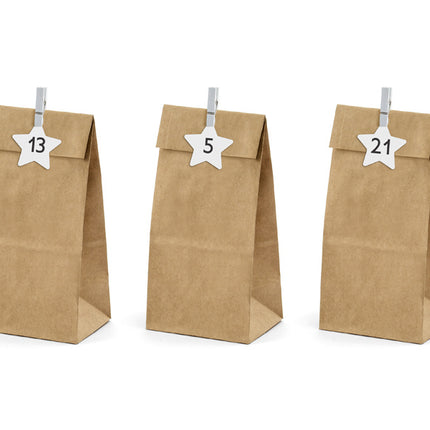 Bolsas de Fiesta de Papel Marrón 24uds