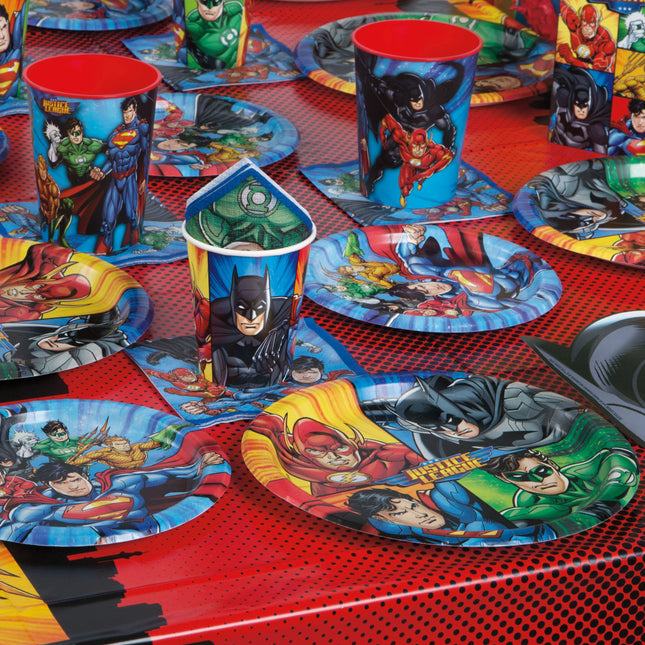 Liga de la Justicia Platos 23cm 8pcs