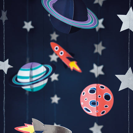 Decoración colgante Espacio 5pcs