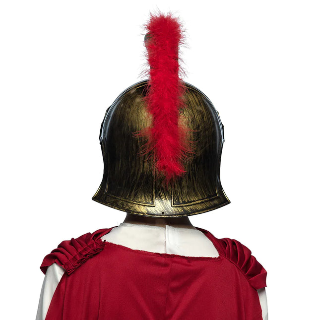 Niño del casco romano
