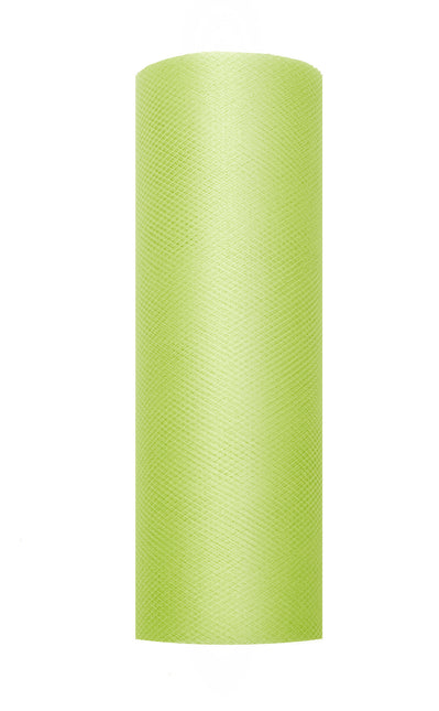 Rollo de Tul Verde Lima 15cm 9m