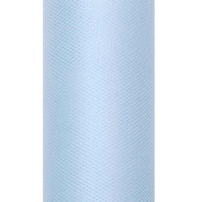 Rollo de Tul Azul Claro 15cm 9m